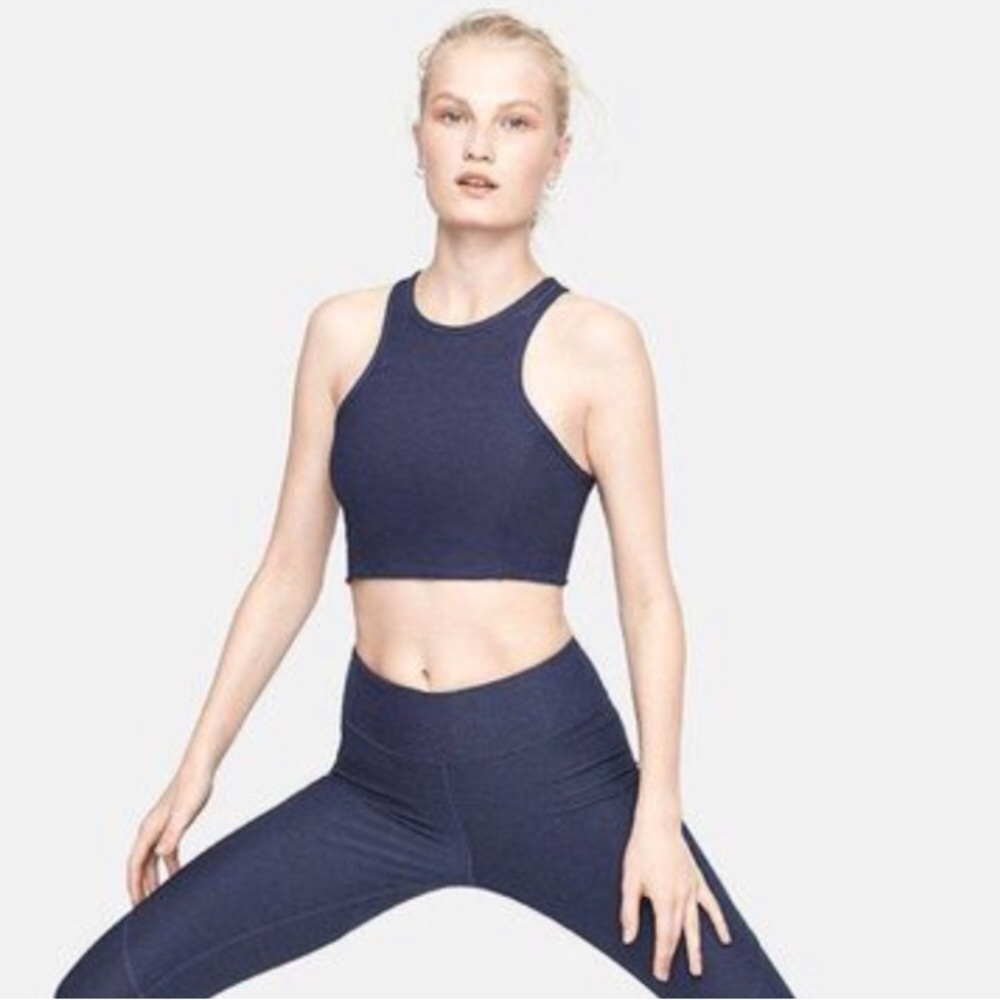 Outdoor Voices crop tops women’s navy blue